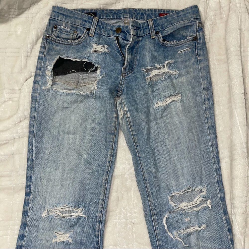 Citizens of humanity low waist straight leg jeans